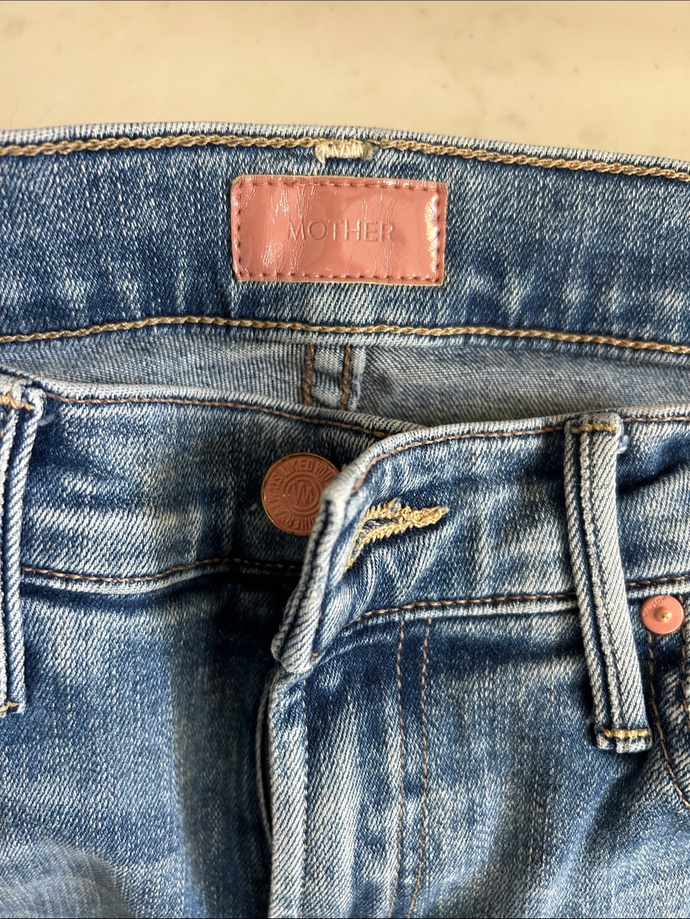 MOTHER The Rascal Ankle Fray Jeans